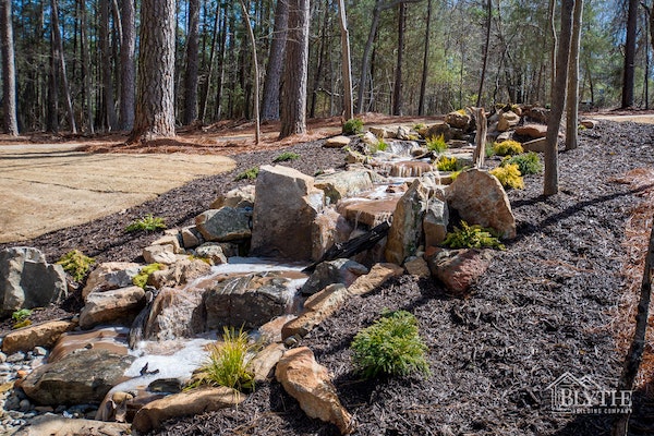 Landscaping Waterfall Feature