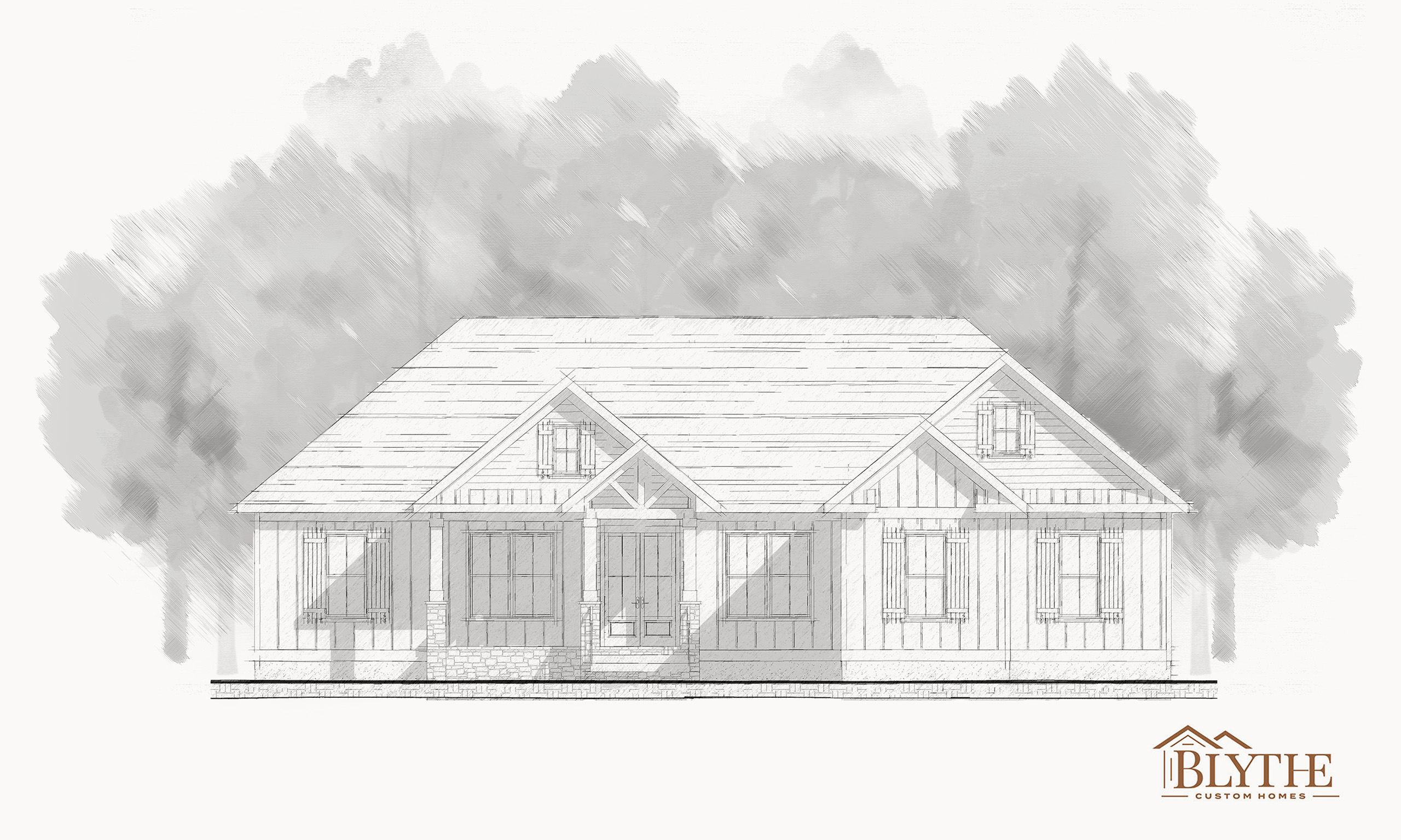 Dahlia Front Elevation as of March 17, 2025